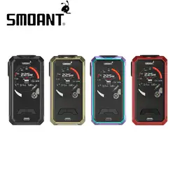 Оригинальный Smoant Charon Mini 225 Вт TC Box MOD Max 225 Вт Выход VW/TC Mod W/новый обновленный чип Ant225 No 18650 Cell Vs Smoant Cylon