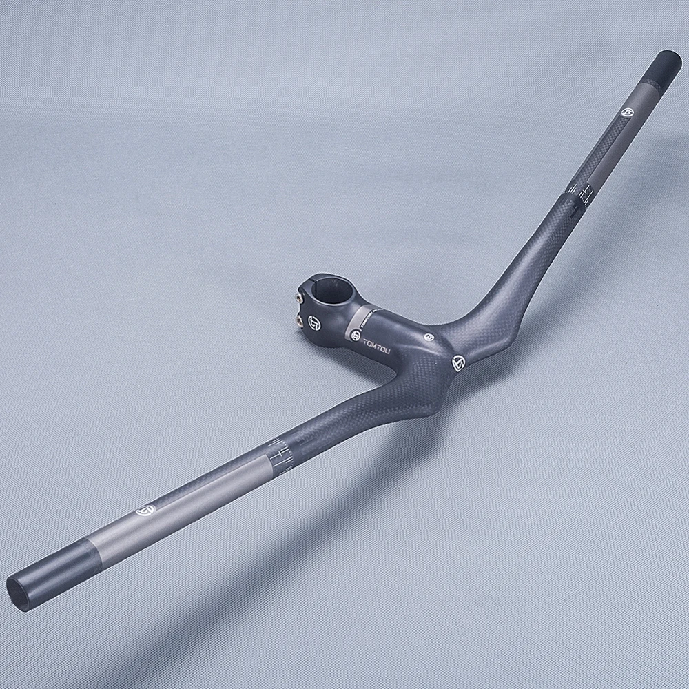 TOMTOU Manillar De Fibra De Carbono 3K Para Bicicleta De Monta a tomtou-manillar-de-fibra-de-carbono-3k-para-bicicleta-de-monta-a