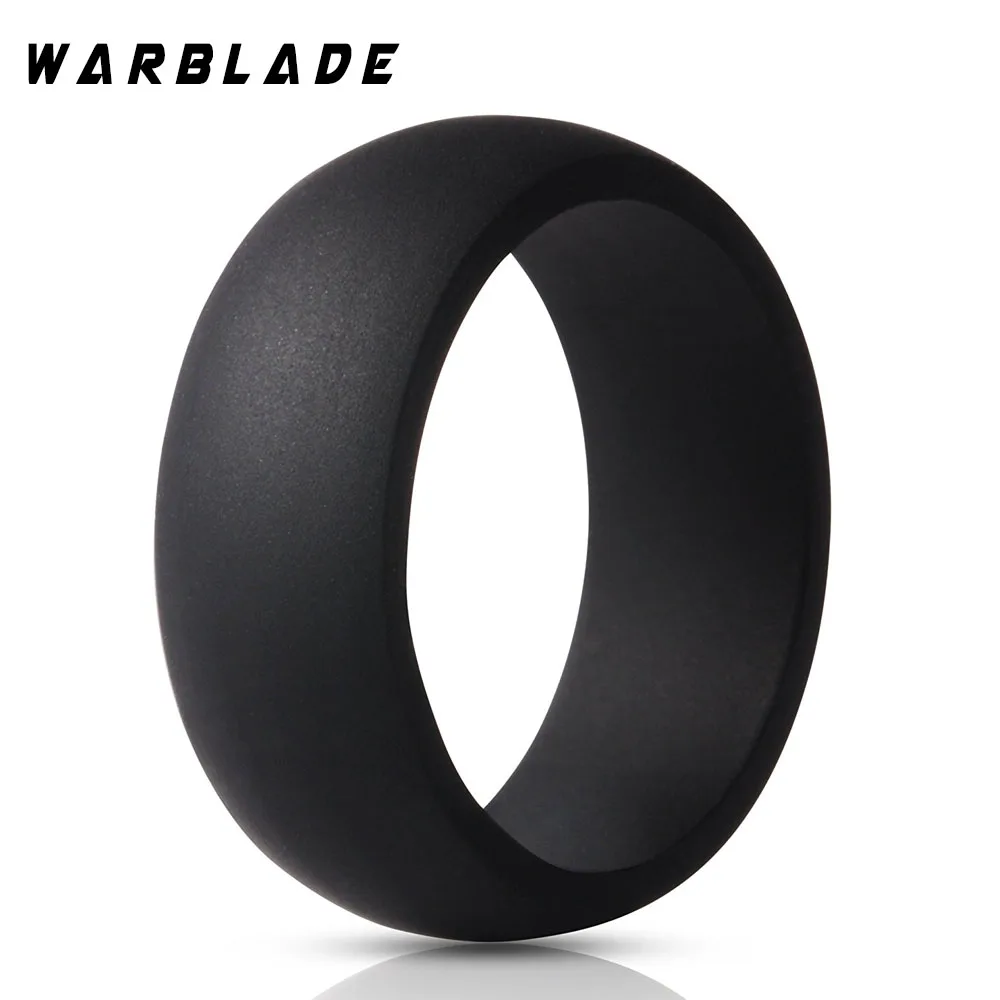 Wbl 8mm 612 Size Hypoallergenic Crossfit Flexible Silicone Rings Food