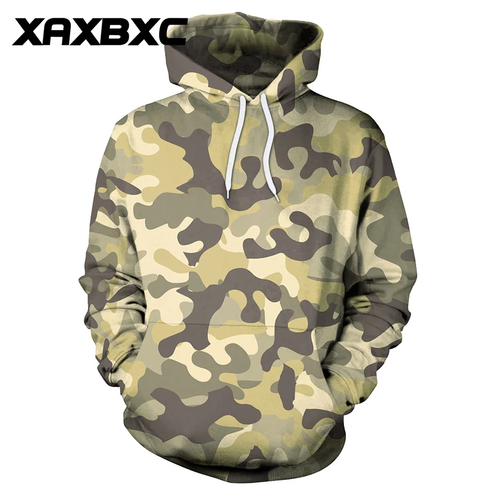 2018 New 089 Camouflage CAMO Black Cat 3D Printed Hoodie Hooded Femme
