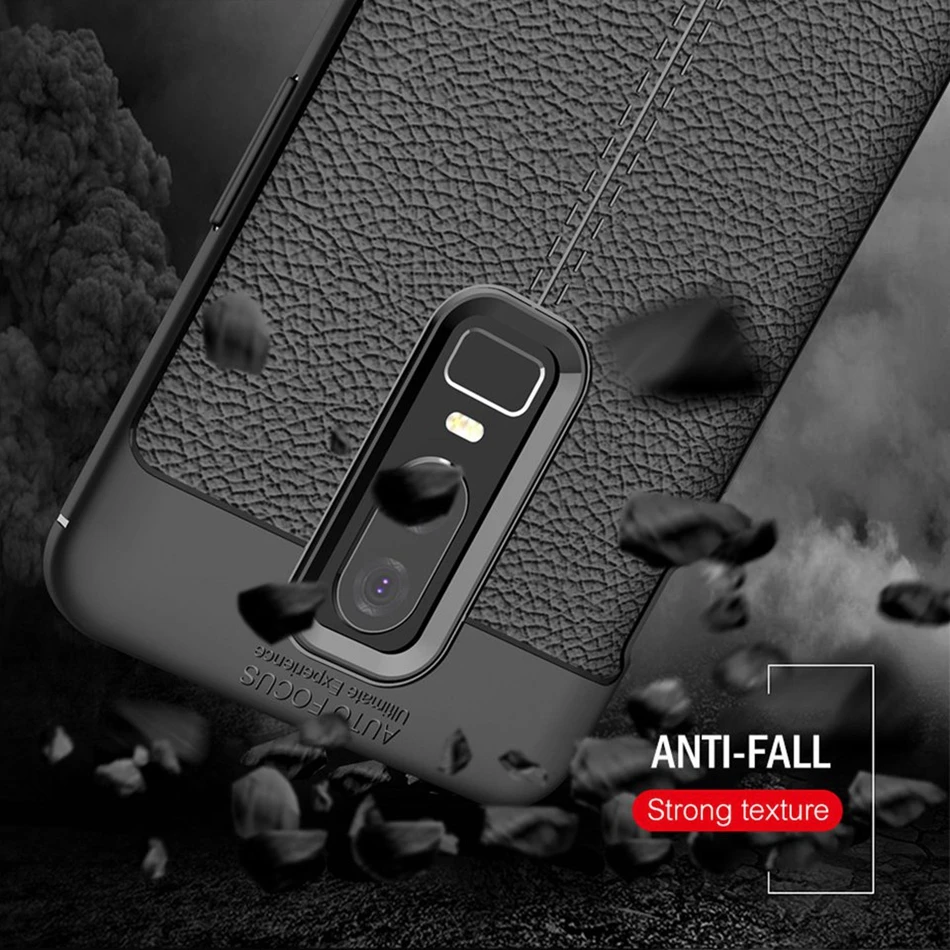REAOOM Luxury Litchi Patterned Case for Oneplus 5T 3T Cover Full Protected Coque for Oneplus 3 5 6 Soft TPU Business Phone Cover  (13)