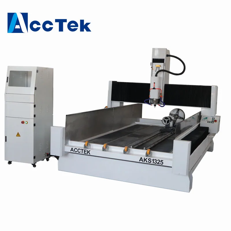 Stone CNC Router 3d CNC Marble Sculpture Machine AKS1325