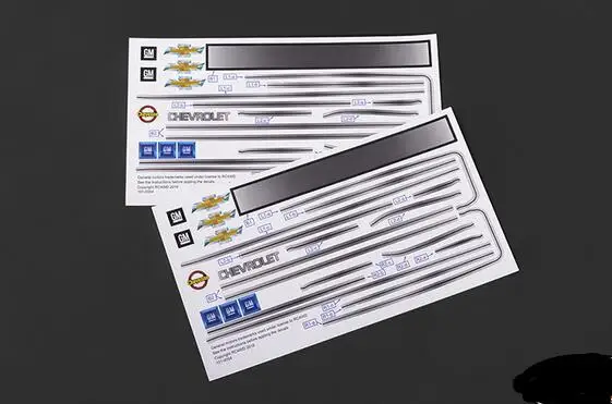 

CChevrolet Blazer Decal Sheet Stickers Set for Chevy Blazer Body 1/10 On/Off Road Car RC4DW AXIAL HSP HPI KYOSHO YOKOMO tamiya