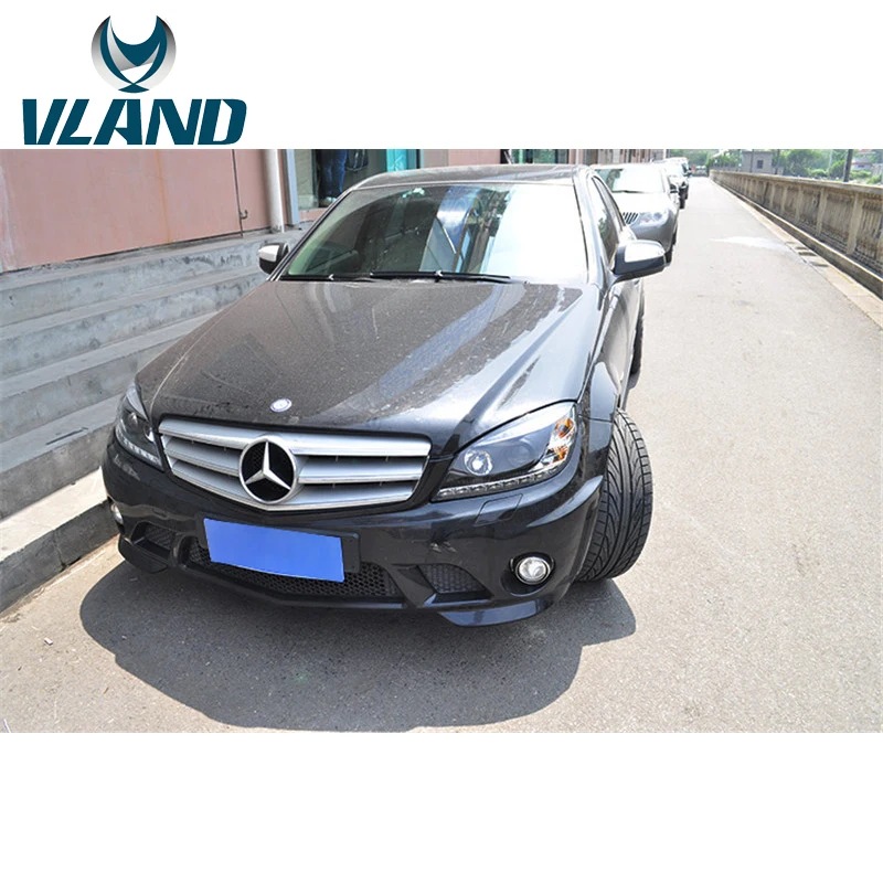 Заводская Автомобильная фара VLAND для W204 2007 2008 2009 2010 C180 C200 C300 светодиодная H7