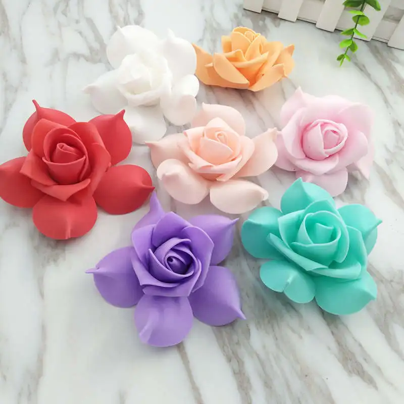 

Free Shipping DIY simulation PE foam rose flower ball flower arrangement arches 4.5cm5pcs