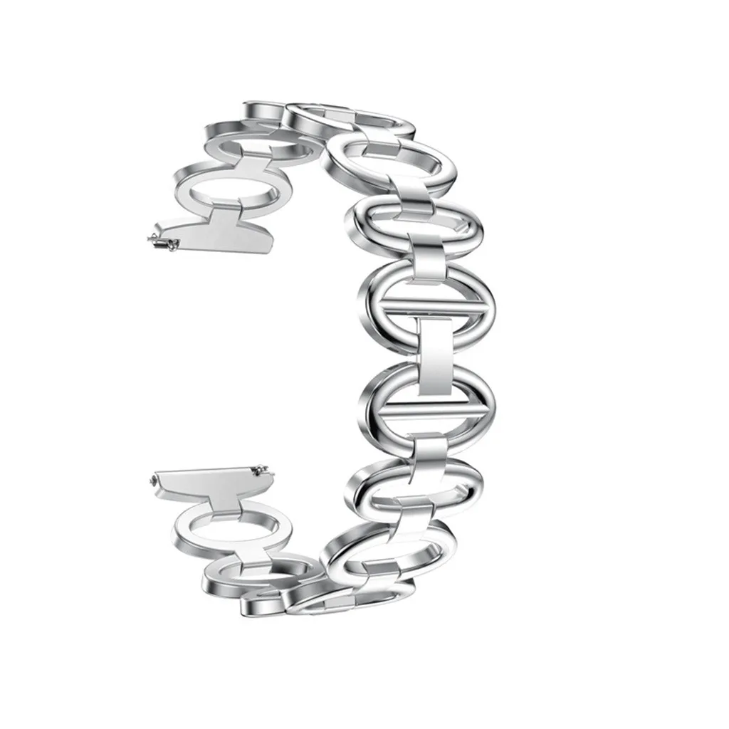Браслет из нержавеющей стали для Fitbit Versa Lite, умные часы с цепочкой, стильный браслет, Смарт-часы, ремешок на запястье, Прямая поставка 0315#2