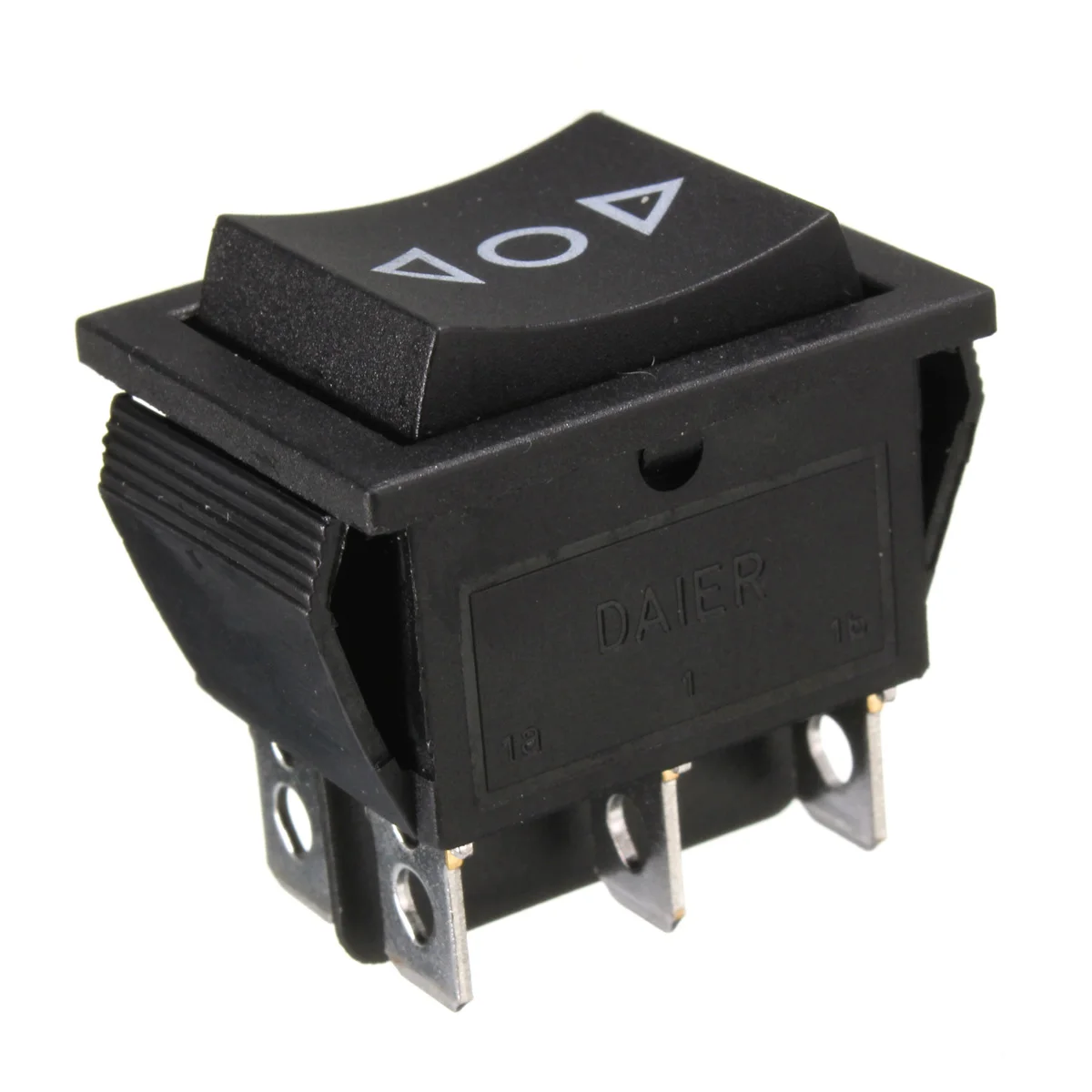 AC 250 V/10A 125 V/15A 12 вольт 6-Pin DPDT Мощность окна однократно перекидной переключатель Управление кнопка автомобиля Мощность переключатель окна