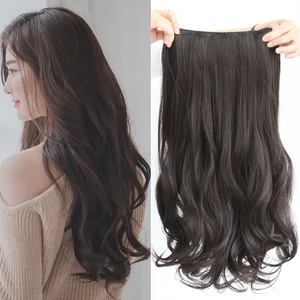 AOSIWIG 5 зажимы на вьющиеся Теплый головной убор клип в пряди волос термостойкие волокно синтетические вечерние косплэй для человеческие волосы - изображение