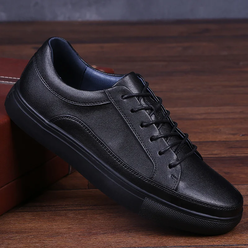 

2019 Men Shoes Loafers Casual Shoes Lacing Flats Fashion outdoor Men Casual Low-Top lace up Soft Sole Breathable shoes men L5