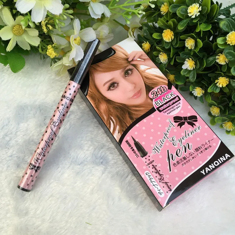 

Beauty Black Waterproof Eyeliner Liquid Eye Liner Pen Pencil Makeup Cosmetic Makeup Waterproof Liquid Eyeliner Pencil