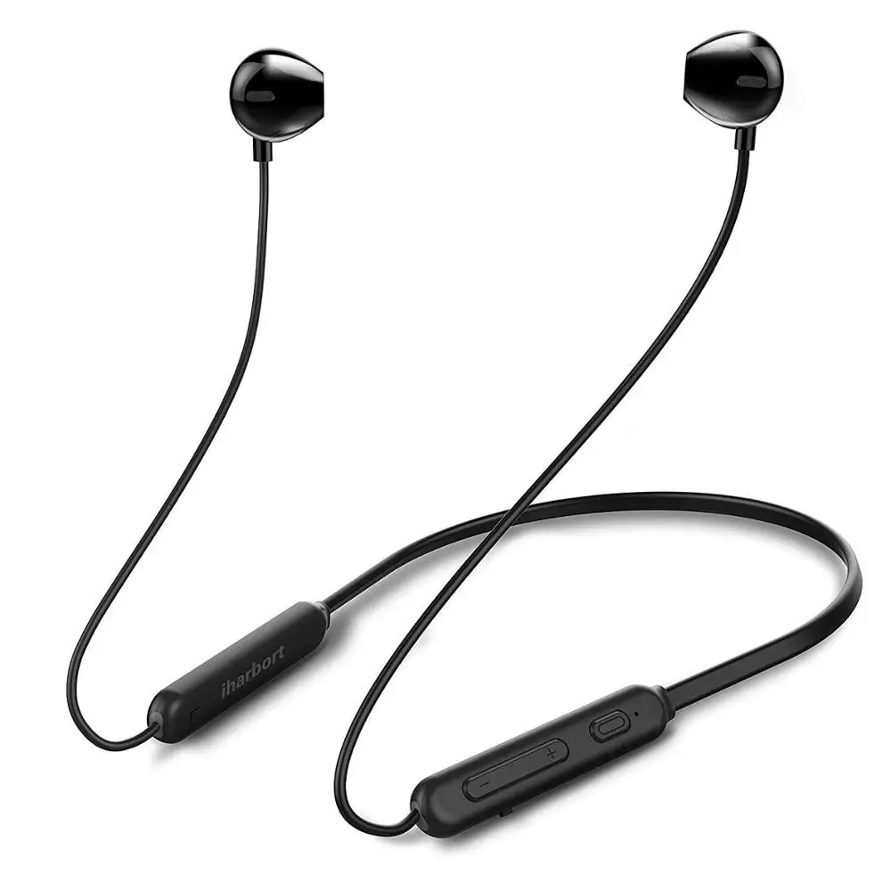 5 0 Bluetooth Беспроводные наушники с шейным ремешком магнитные шумоподавлением