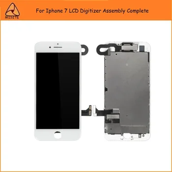

5PCS/LOT i7 7G LCD Assembly Complete for Iphone 7 7G LCD Digitizer Assembly+Front Camera Flex Cable+Earspeaker+LCD Backplate