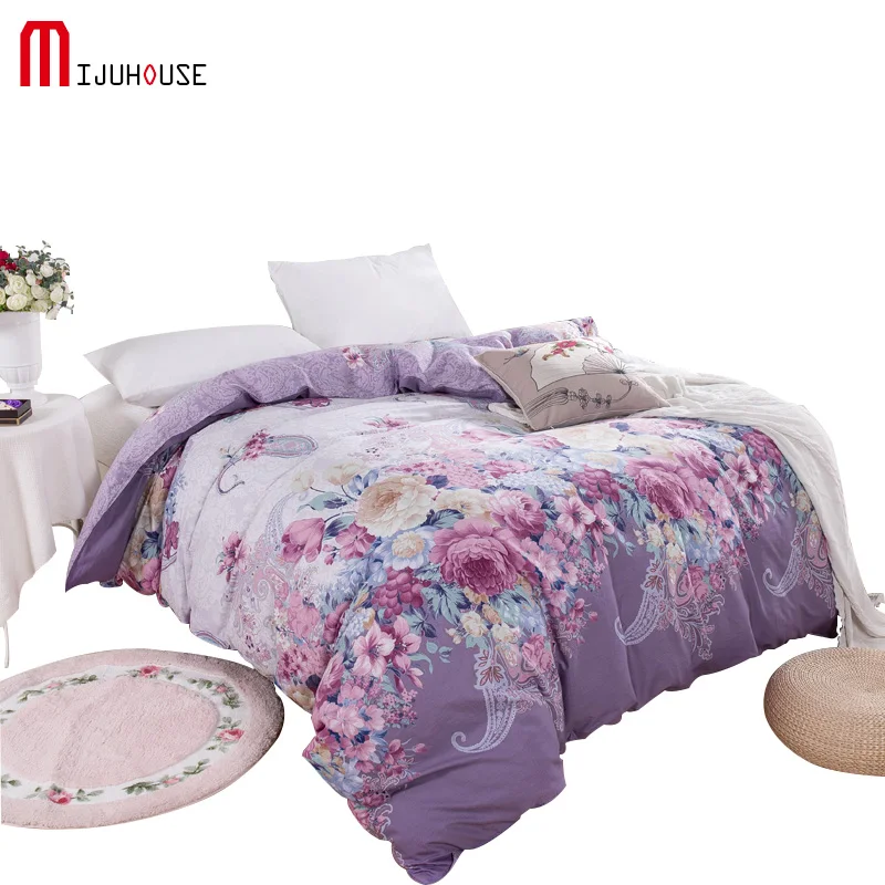 

New 100% Cotton Bedding Full/ King/ Queen / Size + Duvet Cover 6 Kinds Of Styles Optional Home Textile Products Comfortable Soft