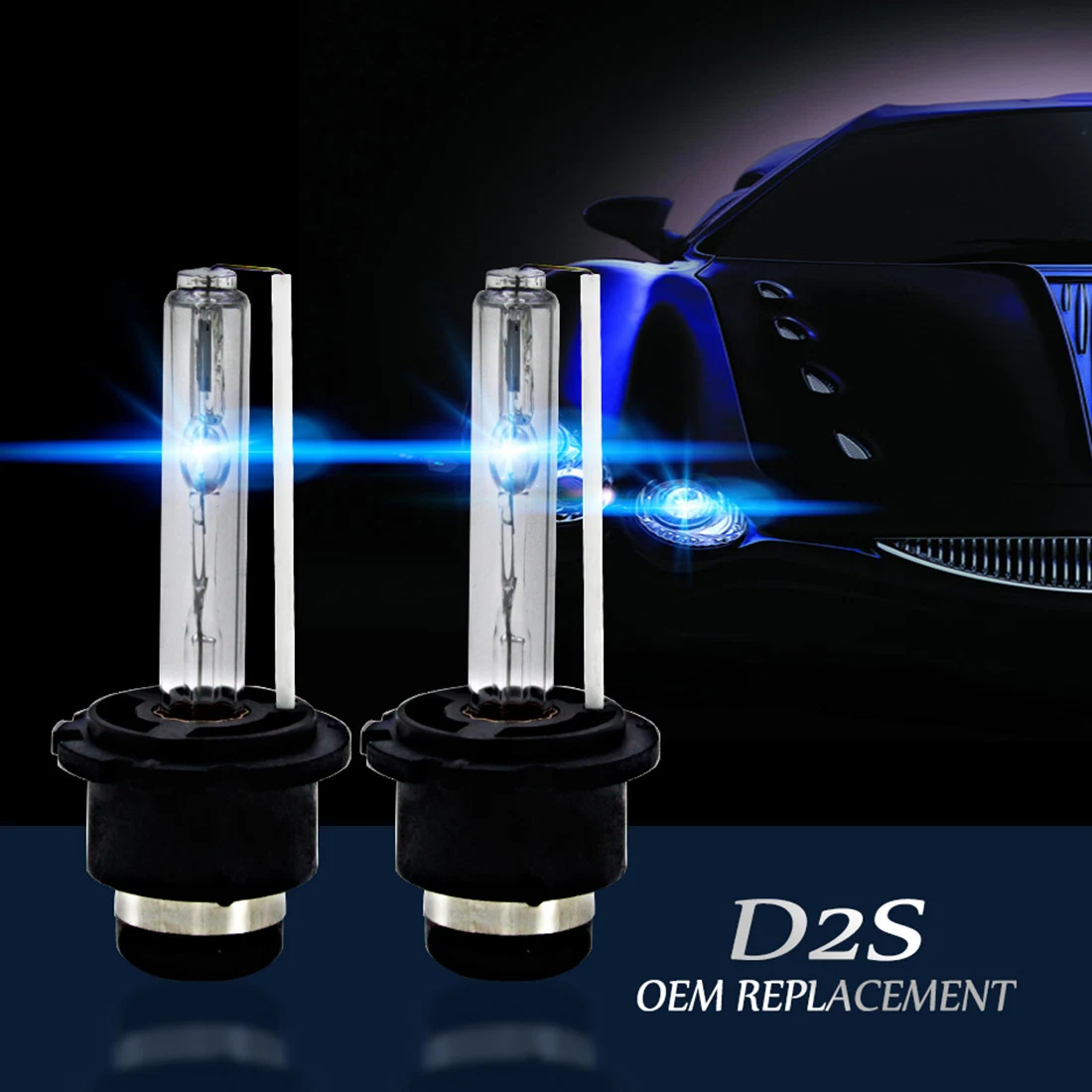 D1S REPLACEMENT 4300K XENON BULB FACTORY FITTED TO Citroen MODELS
