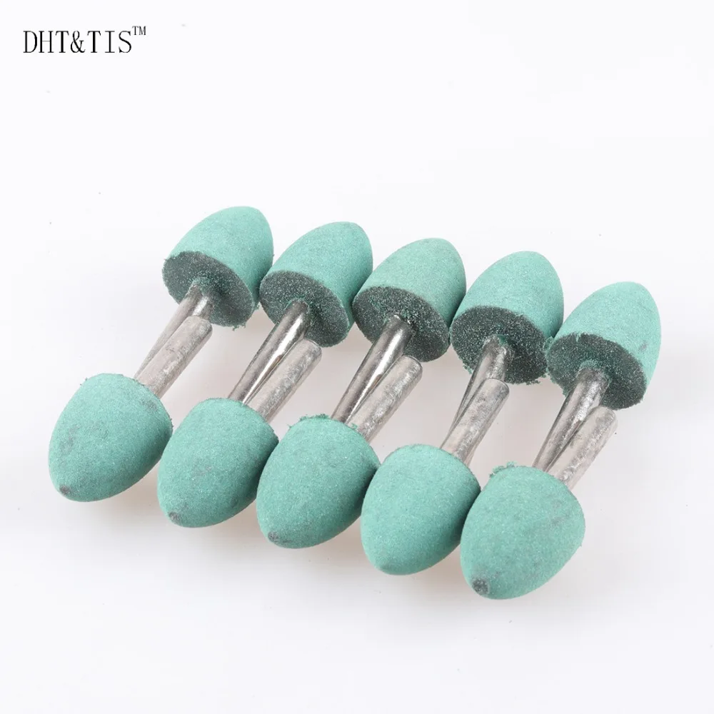 DHT&TIS OD20 Cone Elastic Rubber Wheel abrasive Rubber Mounted Point