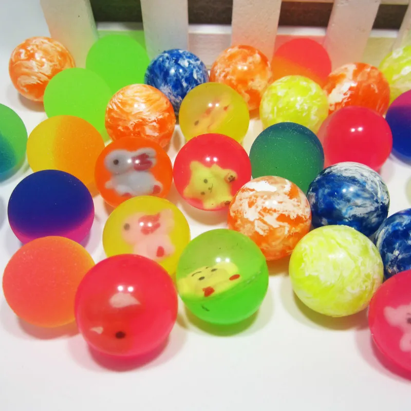 2018 Hot Sale 27mm Bouncy Ball High Quality Child Elastic Rubber Ball