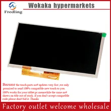 Nueva Pantalla LCD de Matriz De 7 “Ostras T72HM 3G TABLET Panel de Pantalla LCD 1024×600 Pantalla interior capítulo Libera El Envío