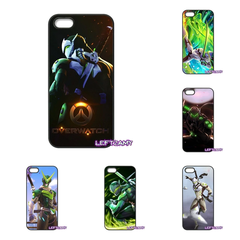 

Overwatch Genji Character Trailer Hard Phone Case Cover For Xiaomi Redmi Note 2 3 3S 4 Pro Mi3 Mi4i Mi4C Mi5S MAX