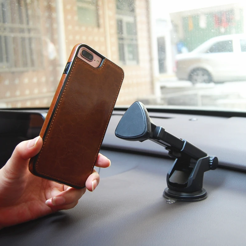 Вращающийся на 360 градусов Автомобильный держатель для телефона Магнитный