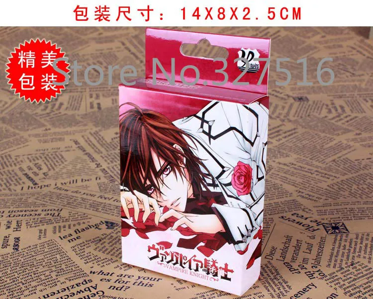 

Vampire Knight Toys Anime Poker Playing Cards Toy Free Shipping