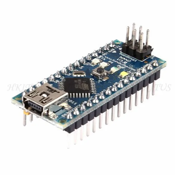 5 шт./лот мини USB NANO V3.0 ATMEGA328P модуль CH340G 5 В 16 м микро-плате контроллера для Arduino Бесплатная доставка