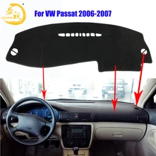Easysee крышка приборной панели Pad Dashmat коврик с рельефом от солнца шахматная доска ковровые покрытия для Volkswagen PASSAT 1 2006 2007