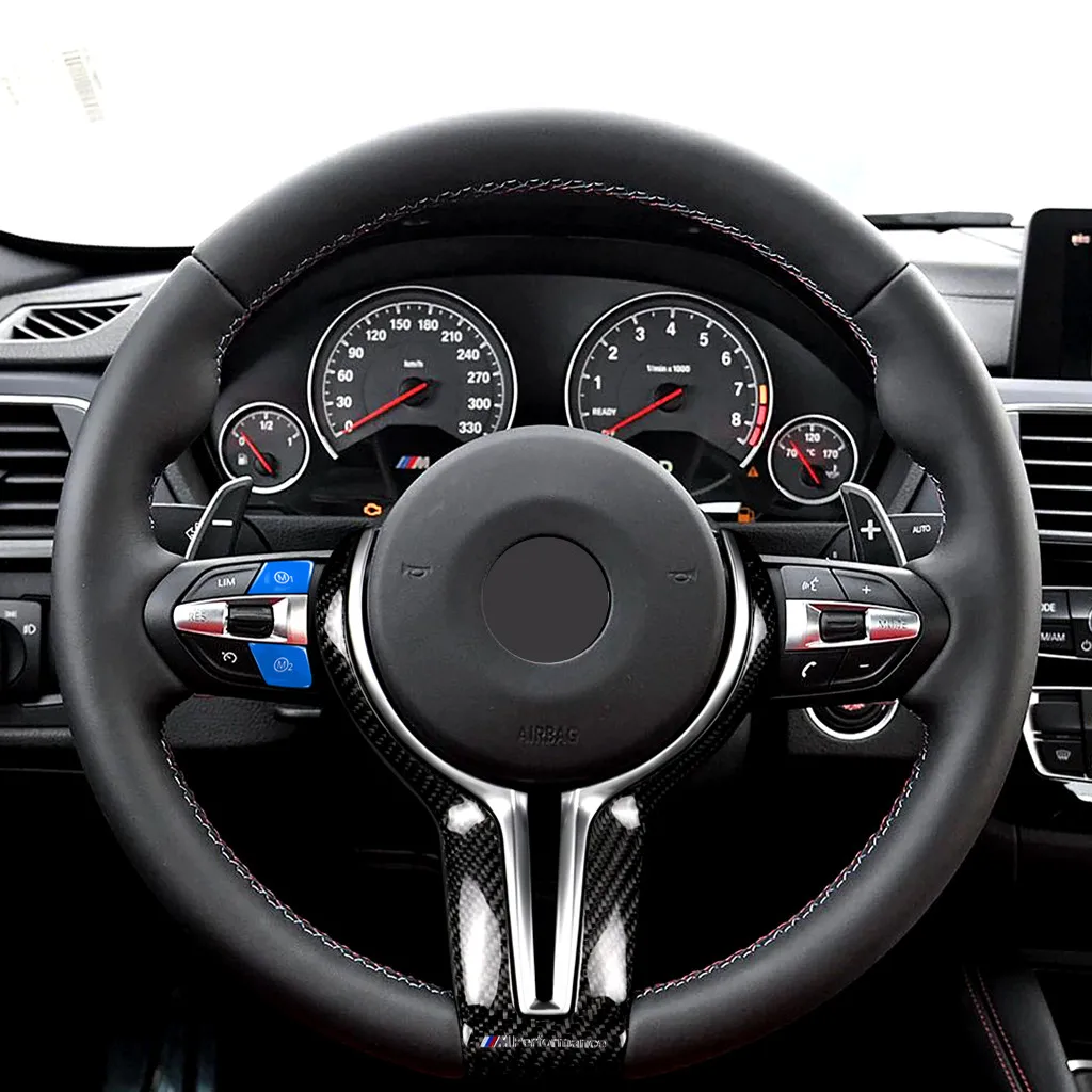 Рулевое колесо M M1 M2 кнопка переключателя Крышка для BMW M3 M4 M5 M6 X5M X6M F80 F82 F83 F10 F06 F15 F16 &