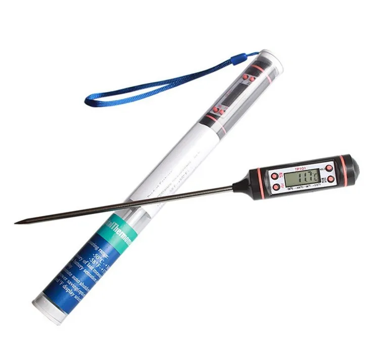 

Electronic Digital Food Thermometer For Cake Candy Fry BBQ Food Meat Temperature Household Thermometers with Long Probe