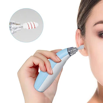 

Household Earwax Cleaner Spiral Ear Cleaning Device Dig Wax Ear Wax Remover Soft Spiral ear Picker Care Tool portable