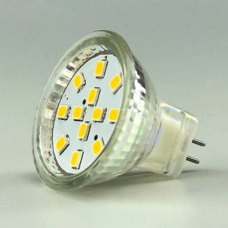 5 шт./лот MR11 12LED лампа 2835SMD 12V 24V Офис Дисплей 3 Вт GU5.3 белое свечение, теплое белое свечение, фоновое освещение морской