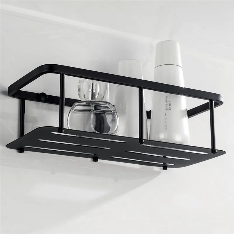 Kaufen Galvani SUS 304 Edelstahl Badezimmer Korb Regal Einreihigen Quadrat Warenkorb Regal Wc Rack Bad Zubehör