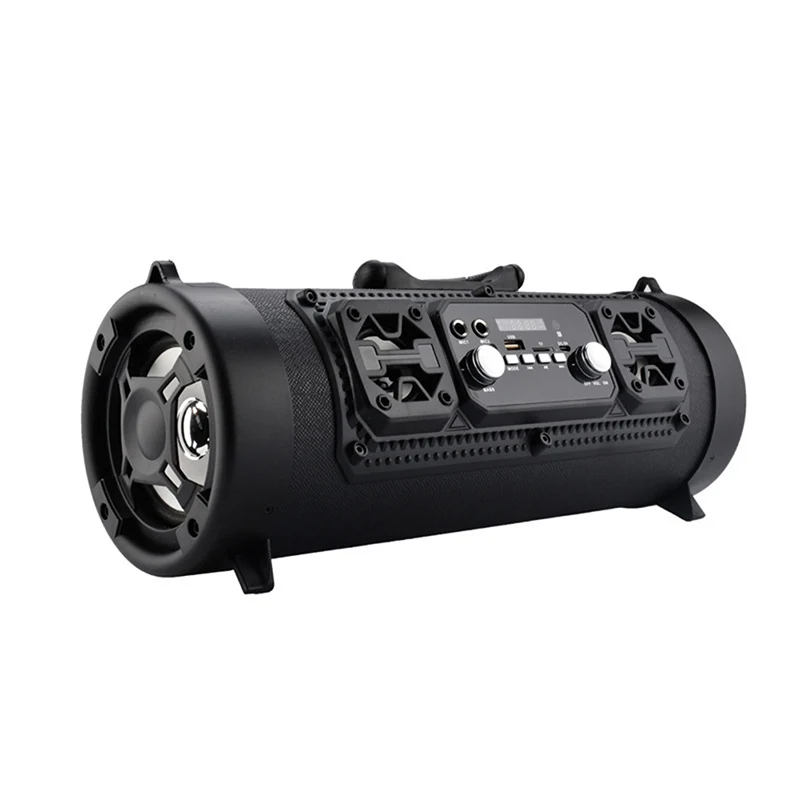 

Newly Wireless Bluetooth Waterproof Portable High-power 15W Music Barrel Speaker for Outdoor DC128
