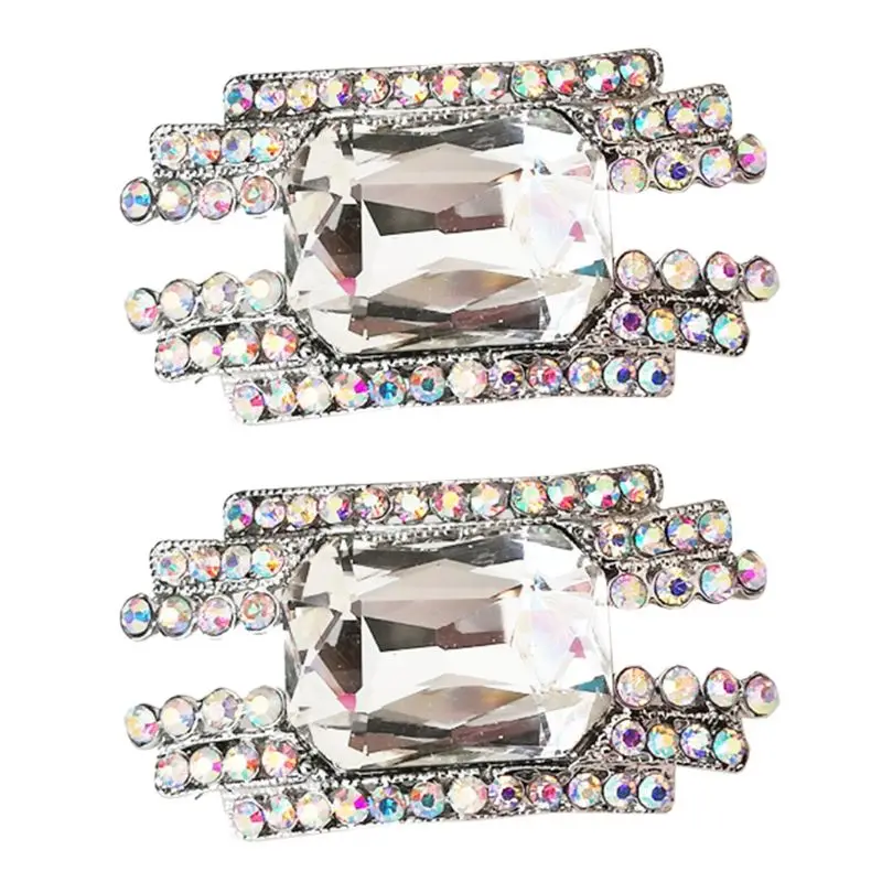 

Shoe Clip High Heel Decoration Women Lady Charms Shoes Ornament DIY Buckle Rhinestone Glitter Luxury High-end Clothing Supplies