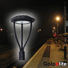 Golonlite 150 Вт 100 Вт 60 Вт светодиодный свет для улицы сад парк пост Топ Пейзаж украшения водонепроницаемый 100-277 В Белый 5700 к
