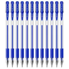 Deli черный, красный, синий, 0,5 мм, гелевая ручка для гелевых чернил, цена, 36 шт. в партии, авторучки 33399