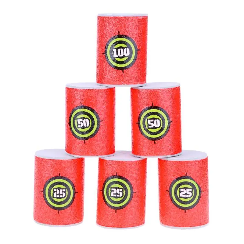 

EVA Bullet Targets Shot Target Outdoor Toy for Nerf N-Strike Elite Games Blasters Darts Toy Gun Soft bullet Accessory