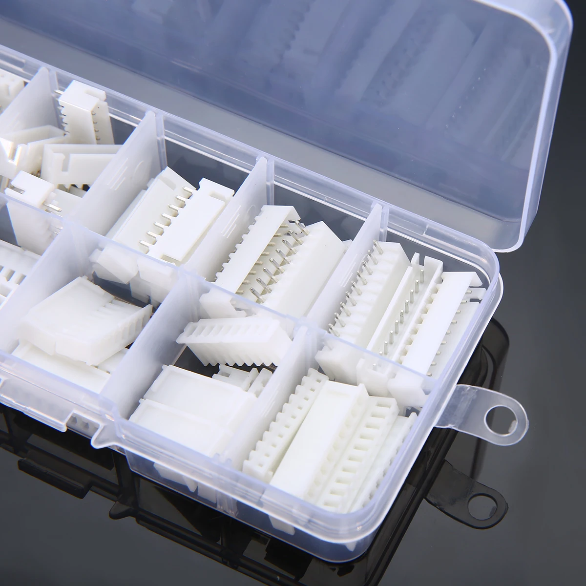 25 Set JST-XH 6-10 Pin Wire Terminal Pin Terminal Housing PCB Header Wire Connectors 2.54mm AWG#24-#32