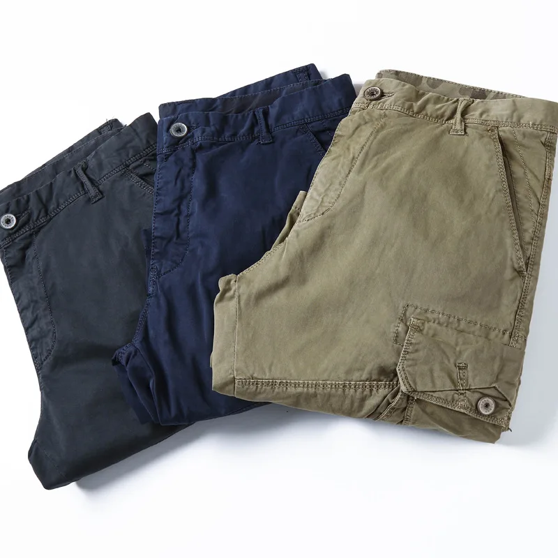 Reviews 2019 New Summer Men's Straight Tube Casual Shorts Men's Loose Thin Harlan Goods Men's Shorts Cotton Youth Popular Shorts