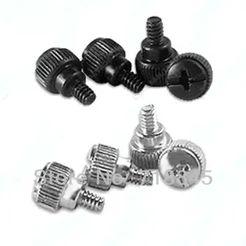 

50Pcs Brand New Hand Twist Case Screw Case Side Panel to install Screw Tools Set Free Shipping