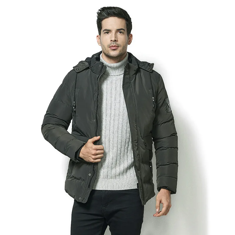 Parka À Black Et 40 Hommes blue Épais Hiver La army Manteau Capuche Coton Poches Long Veste gray Green 5xl Taille Polaire Degrés Outwear Plus 2018 53LqcAj4R