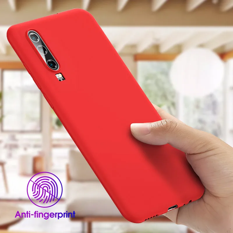 

For Samsung Galaxy A20 A30 A40 A50 A60 A70 Case Liquid Silicone Rubber Soft Cover For Samsung S10E S10 Plus S10 Shockproof Cases