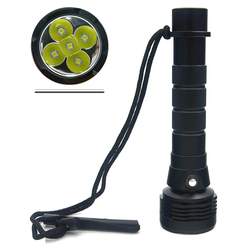 

Diving flashlight 18650 or 26650 LED Underwater Flashlights XM-L2 Waterproof dive light Lamp Torch Portable Lantern Lights