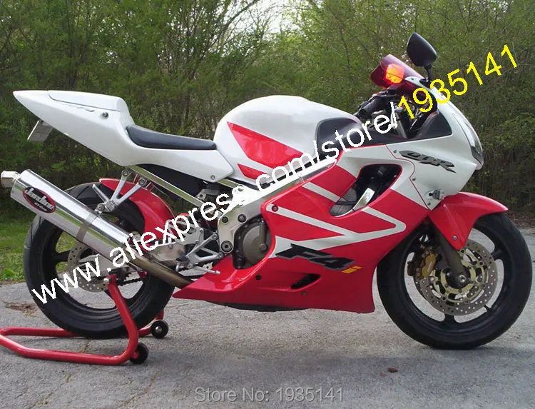 Для Honda CBR600 F4i 2001 2002 2003 CBR600F4i 01 02 03 CBR 600 Красный Белый ABS обтекатель для мотоцикла