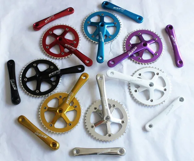 Buy 170mm Crank Bicycle cranksets Single speed fixed