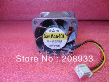 

For SANYO 9L0412H301 12V 0.15A 4CM 4028 three-wire industrial fan fan+cooling fan