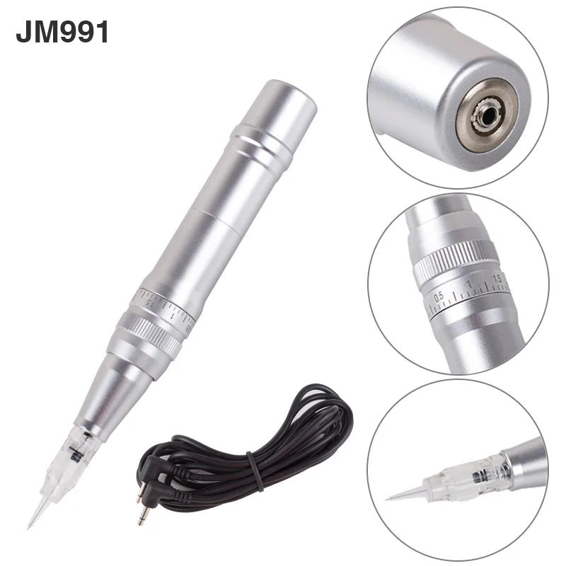 

Newest Professional Permanent Eyebrow Makeup Pen Body Rotary Tattoo Machine Gun for Eyeliner Lips JM991