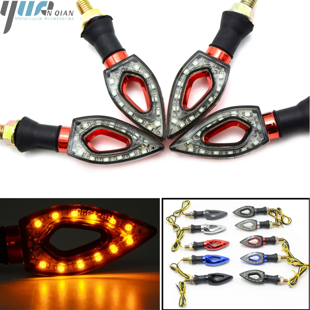 

Universal Motorcycle Moto Turn Signal Indicators Light Lamp Bulb for SUZUKI GSXR1000 GSXR600 GSXR750 honda kawasaki 18V LED lamp