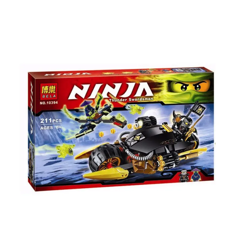 Bela ninjogoes Blaster комплект для строительства велосипеда совместимый с Legoings 70733