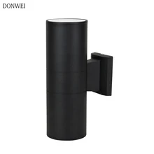 10 Вт Светодиодный Уличный настенный светильник современный настенный светильник лампа AC85-265V Настенный алюминиевый светильник приспособление для дома украшение крыльца