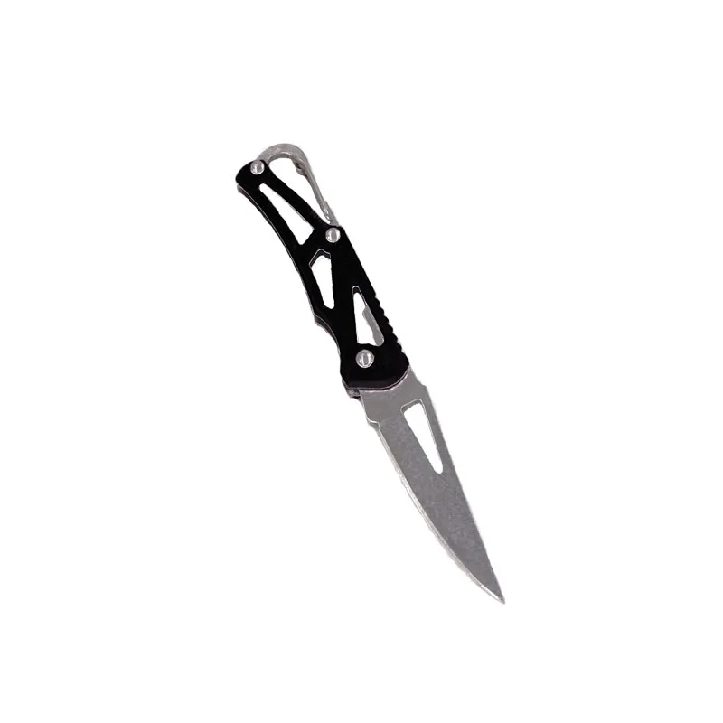 Black Мини-нож в виде ключа письмо лагерь Открытый брелок складной открытие Открыватель карманный посылка для выживания гаджет многофункциональный инструмент коробка для лезвий комплект - Цвет: Black
